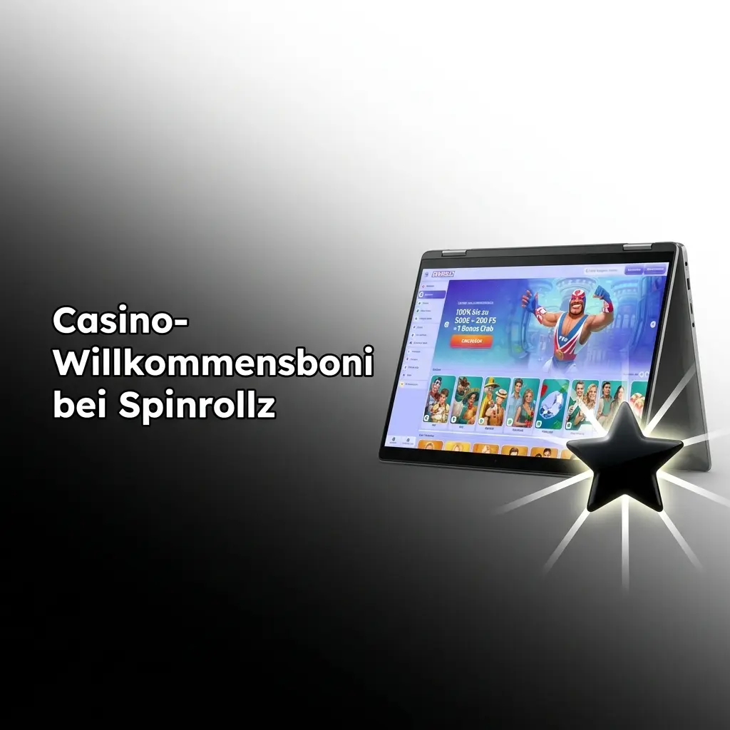 Spinrollz Willkommensbonus: 100% bis 500€ + 200 Freispiele und 100% Sportwettenbonus bis 200€