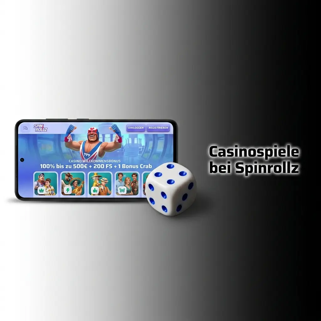 Spinrollz Casinospiele: Slots, Live-Dealer, Tischspiele, Jackpots und mehr für deutsche Spieler