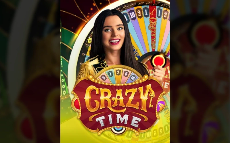 Erleben Sie die packende Live-Gameshow Crazy Time im Spinrollz Casino.