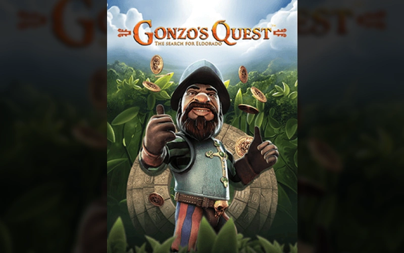 Begleiten Sie Gonzo auf Schatzsuche am berühmten Gonzo's Quest Slot bei Spinrollz.