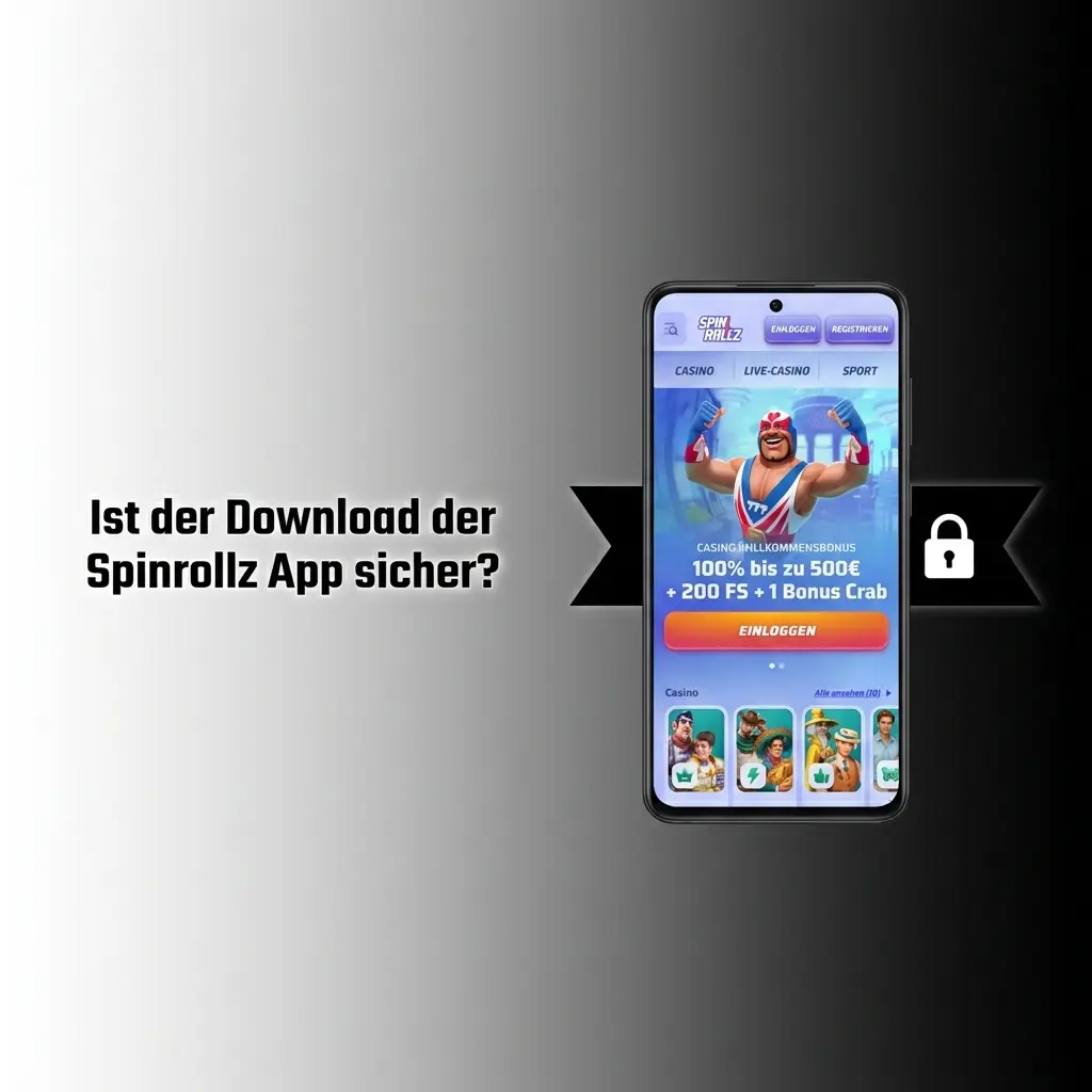 Spinrollz App Download sicher – SSL-Verschlüsselung, Curaçao-Lizenz und Datenschutz garantiert
