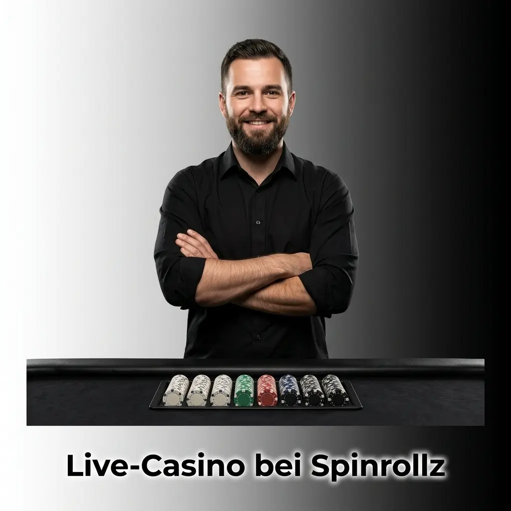 Live-Casino bei Spinrollz mit professionellen Dealern – Roulette, Blackjack, Baccarat & Spielshows von Evolution