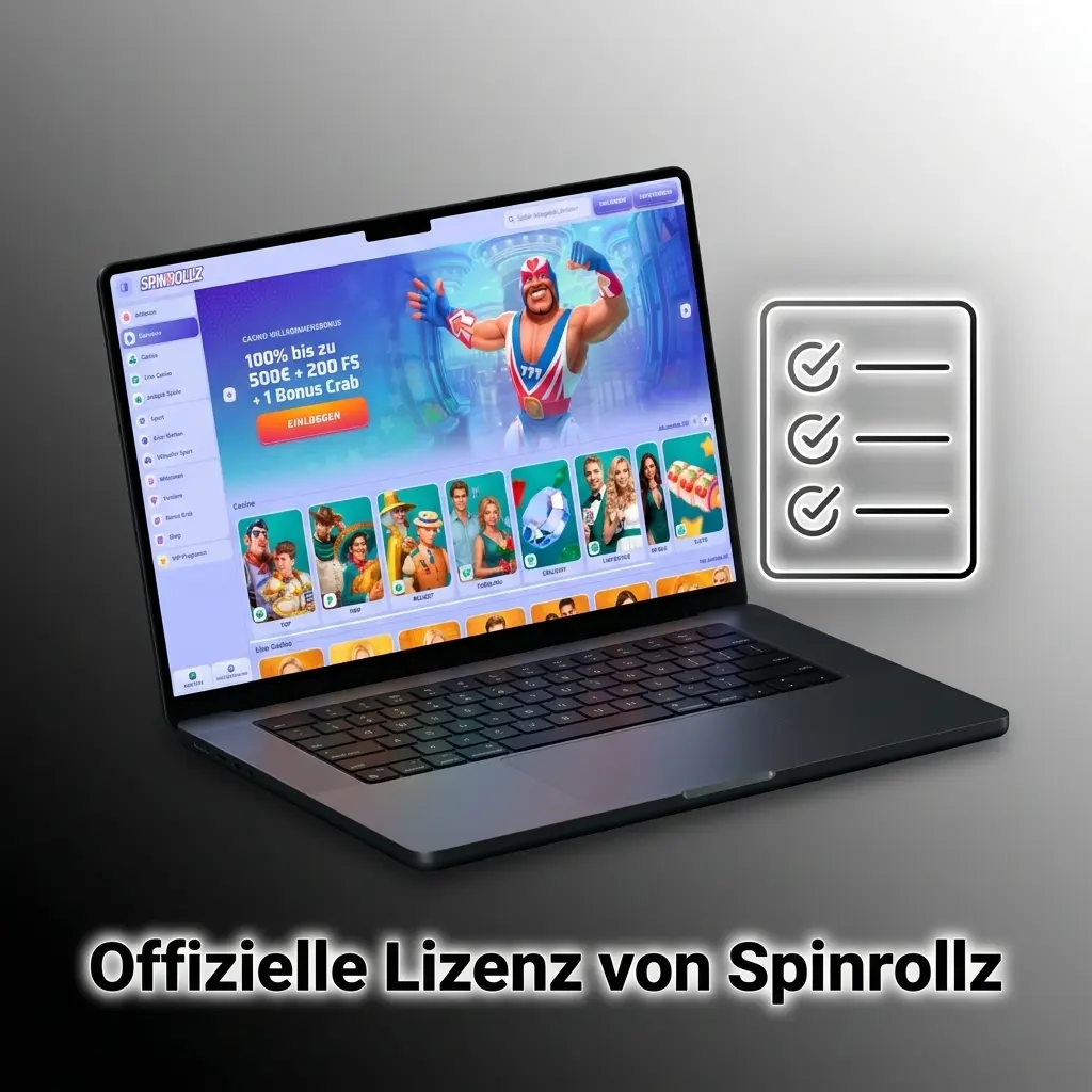 Spinrollz Online-Casino Lizenz der Curaçao Gaming Authority für weltweite Glücksspiele
