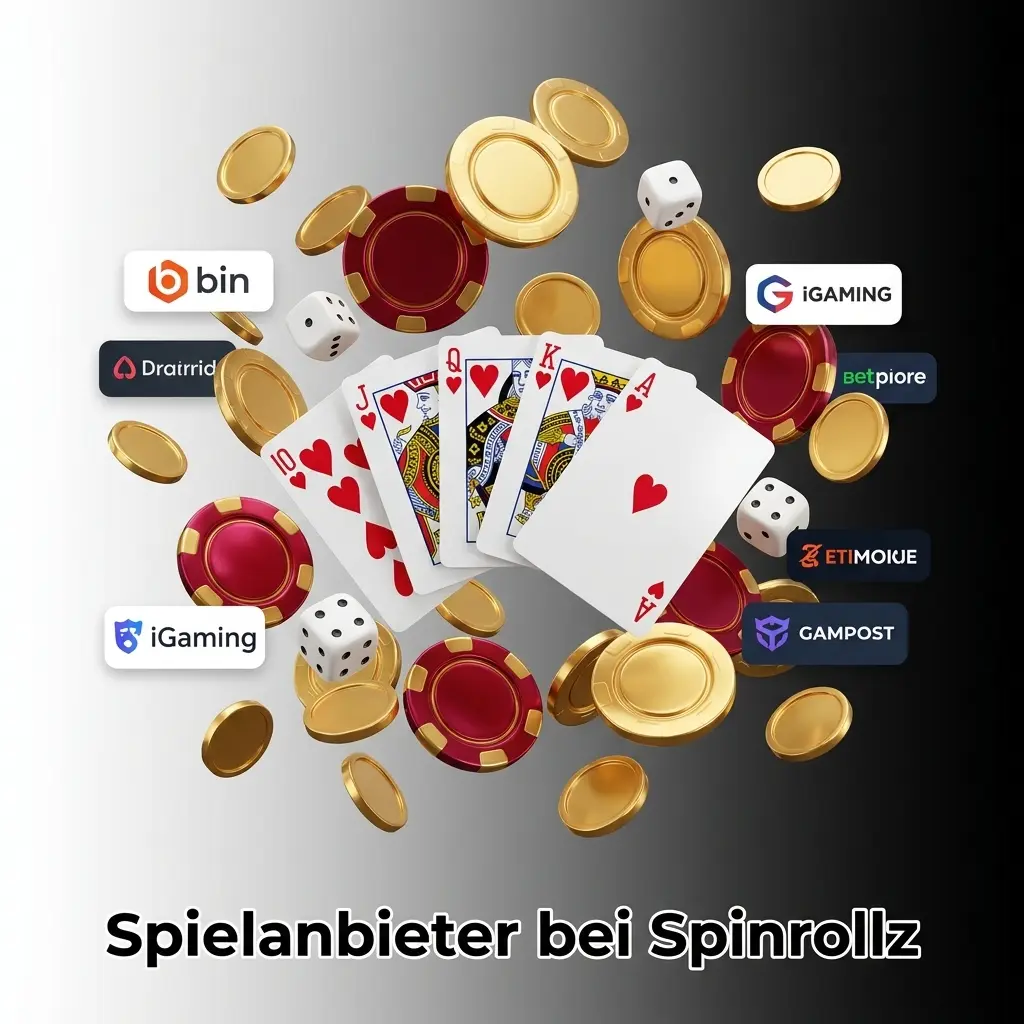 Spinrollz Spielanbieter: Pragmatic Play, Evolution, NetEnt, Play'n GO und Spribe – lizenzierte Casino-Entwickler