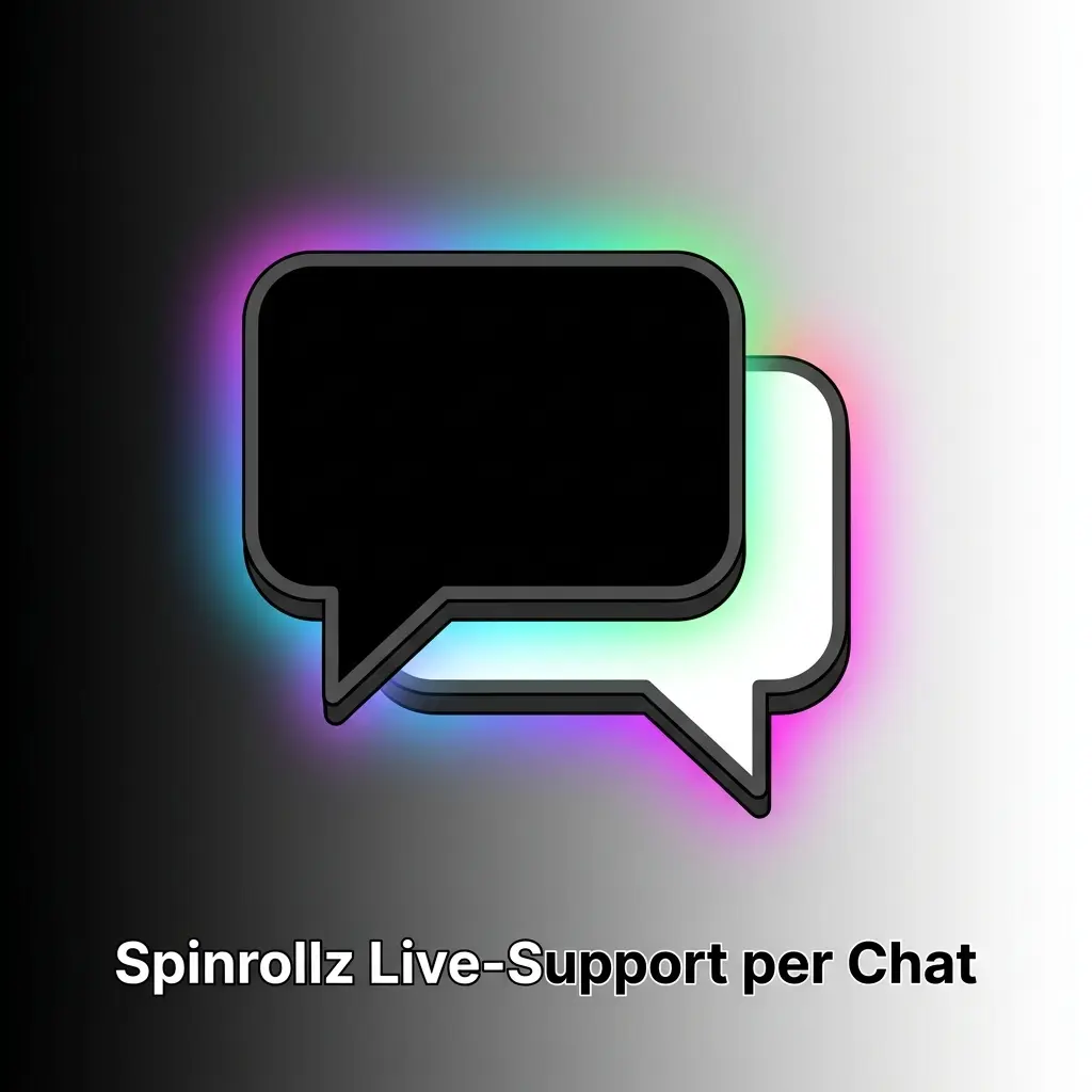 Spinrollz Live-Chat-Support rund um die Uhr für Einzahlungen, Auszahlungen und technische Hilfe verfügbar