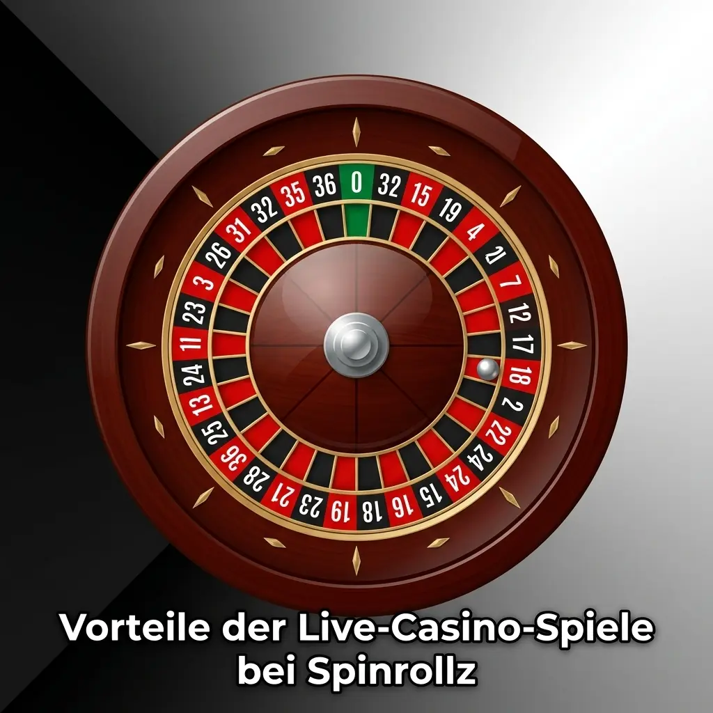 Spinrollz Live-Casino mit über 200 HD-Titeln von Evolution und Pragmatic Play, flexiblen Einsätzen, 24/7 verfügbar